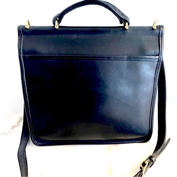 Vintage Coach Willis black leather crossbody bag - Picture 15 of 15
